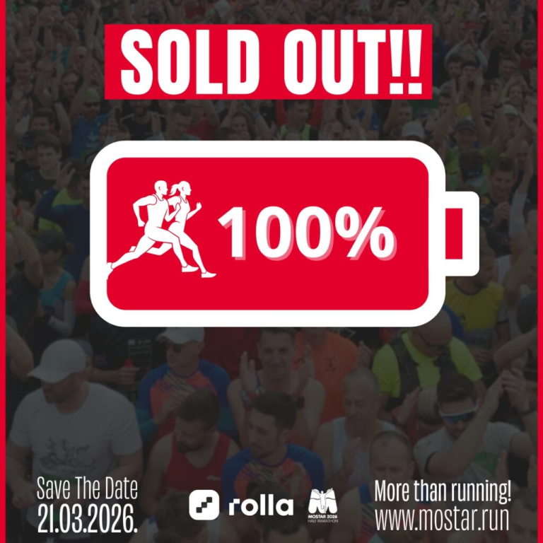 Dragi trkači, sada je i službeno: POPUNJENI SMO!