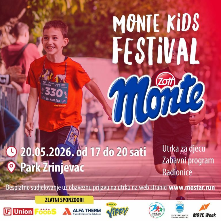 Monte festival za djecu 2026!